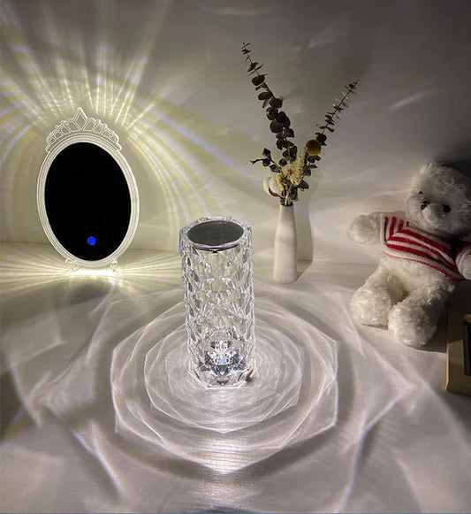 Viralgadgets - Rechargeable Crystal Table Lamp with Touch Control